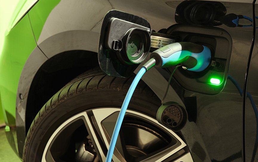 electric car charging connected to the grid 2023 02 07 21 01 15 utc